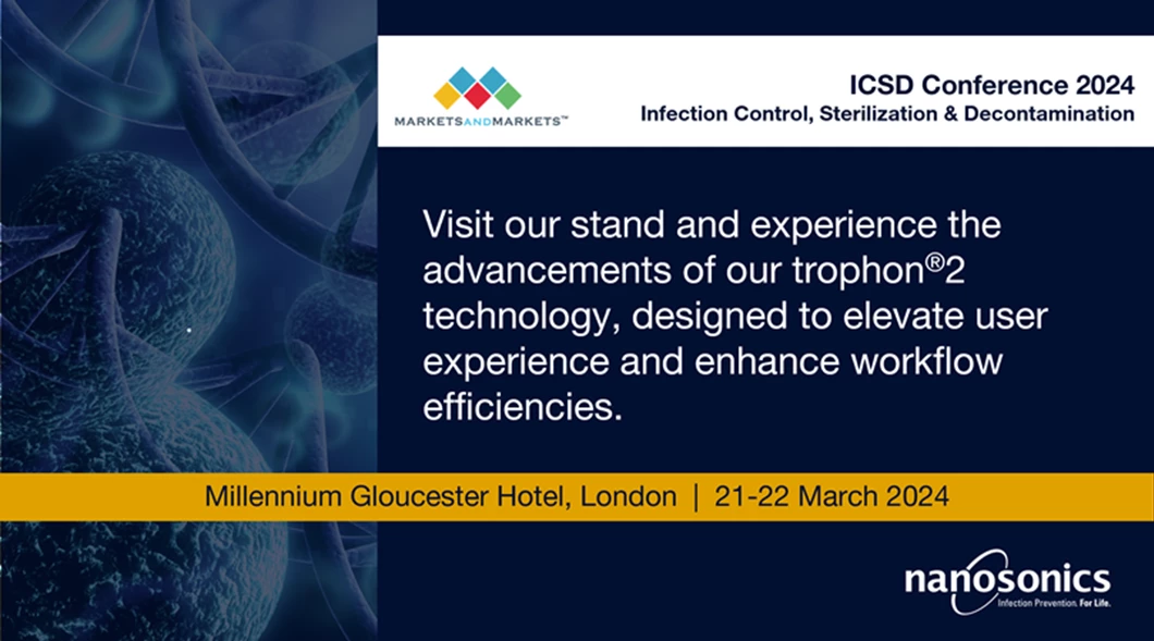 ICSD Conference 2024 London 2122 March 2024 Nanosonics
